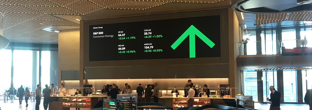 Bloomberg Signage London