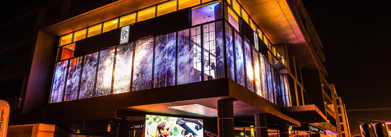 Rolls Royce Signage Dubai