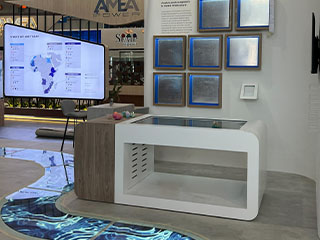 DP World COP28 & Davos Interactive Tables - Evolution Live Events Management LLC